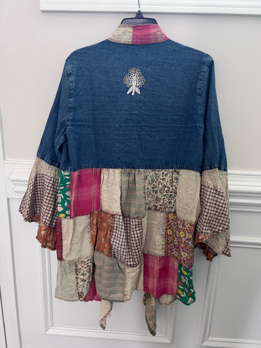 Flash Sale! NWT Young Threads Mixed Media Open Front Kimono/Jacket - Size S - Picture 15 of 15